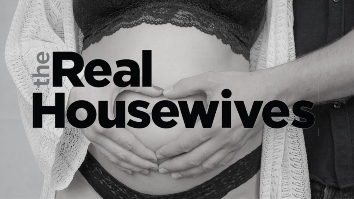 A pregnant woman.