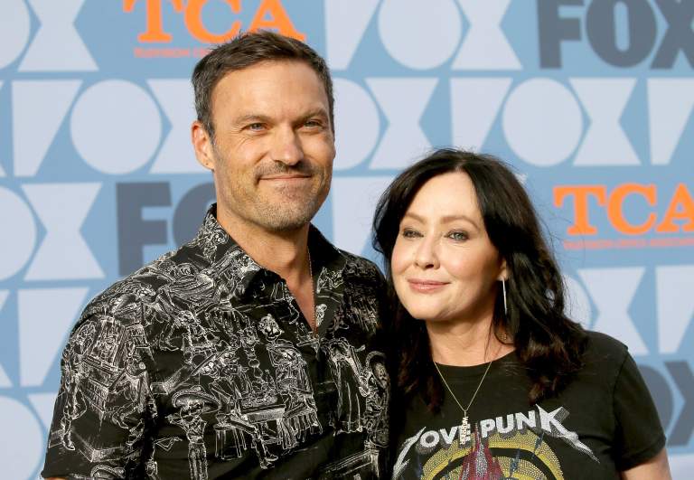 Brian Austin Green and Shannen Doherty