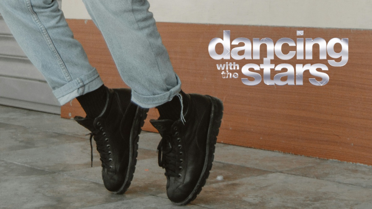 A man dancing.