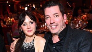 Zooey Deschanel and Jonathan Scott.