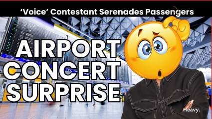 ‘Voice’ Contestant’s Surprise Concert at Minnesota Airport