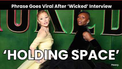 ‘Holding Space’ Term From ‘Wicked’ Interview Goes Viral