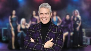 Andy Cohen and the RHONJ cast.