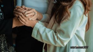 Women showing support.