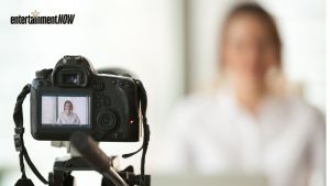 Filming.