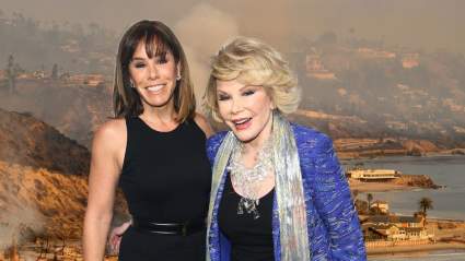 Melissa Rivers Saved Mom Joan’s Mementos as California Home Burned