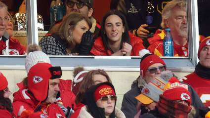 Photos Show Cozy Friendship Between Taylor Swift & Caitlin Clark