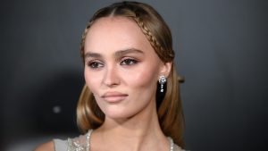 Lily-Rose Depp at "Nosferatu" Premiere