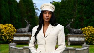 Ciara Miller poses for her official cast photo for season 3 of The Traitors