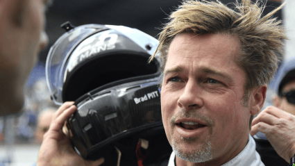 Brad Pitt Got ‘The Scare of a Lifetime’ on Set of His Upcoming Racing Film
