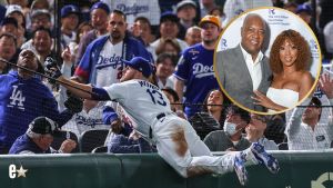 Max Muncy, Rodney Peete, Holly Robinson Peete