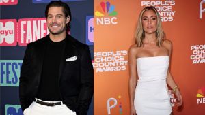 Craig Conover and Kristin Cavallari pose separately on the red carpet