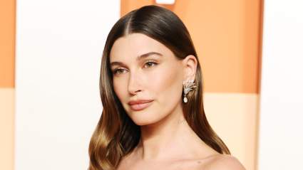 Hailey Bieber Shares Sweet Photos Showing Her Cradling Son Jack Blues
