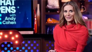 RHOBH star Dorit Kemsley pictured during an appearance on WWHL