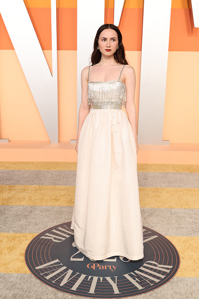 Maude Apatow at the 2025 Vanity Fair Oscar Party