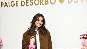 Paige DeSorbo Celebrates The Launch of Her Collaboration With DSW At Their Union Square Flagship