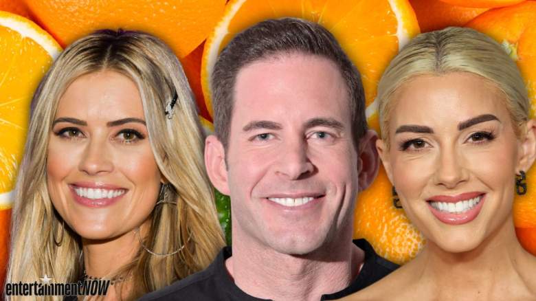 Christina Haack, Tarek El Moussa, and Heather Rae El Moussa.