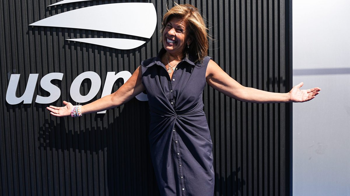 Hoda Kotb at 2024 US Open