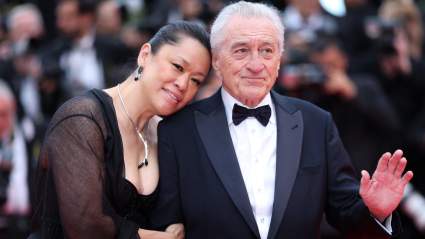 Robert De Niro Holds Hands With Girlfriend in Rare Appearance Ahead of Cannes Honor