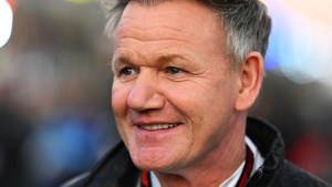 Gordon Ramsay smiling