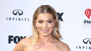 Lindsay Hubbard attends the 2023 iHeartRadio Music Awards at Dolby Theatre in Los Angeles, California