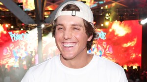 Lukas Gage smiling