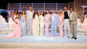 SUMMER HOUSE -- Season:9 -- Pictured: (l-r) Gabby Prescod, Lexi Wood, Carl Radke, Ciara Miller, Paige DeSorbo, Amanda Batula, Kyle Cooke, Lindsay Hubbard, Jesse Soloman, West Wilson