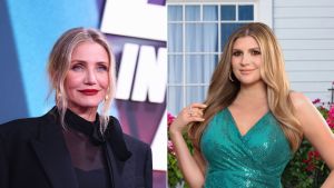Cameron Diaz and Janet Caperna