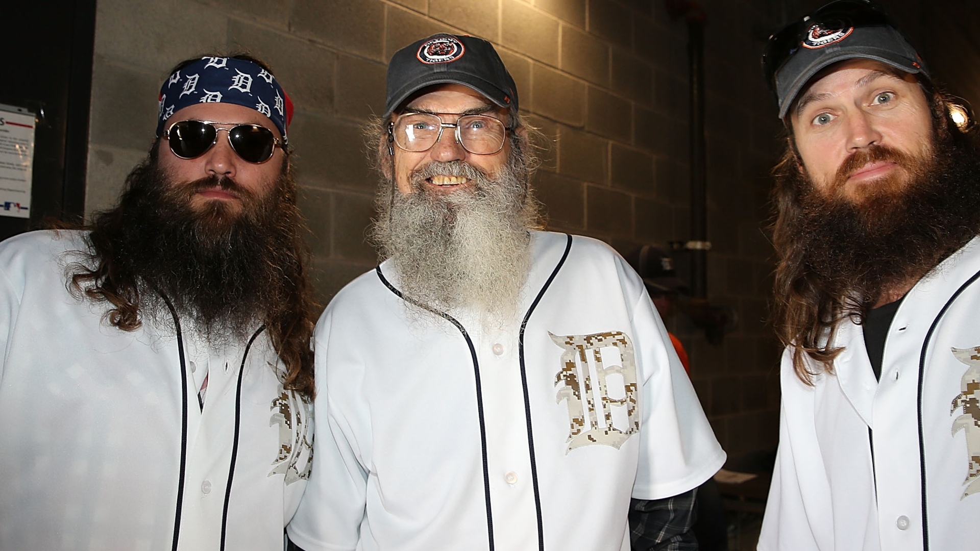 Cast members from Duck Dynasty