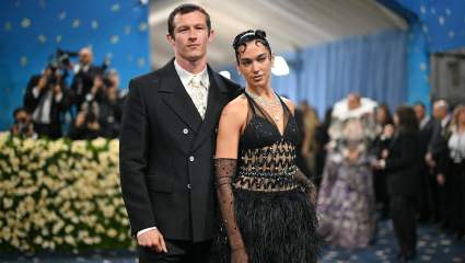 Dua Lipa Flashes Diamond Ring in New Selfie With Rumored Fiancé Callum Turner