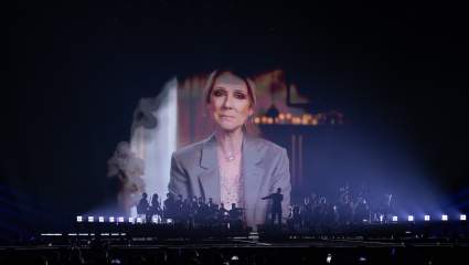 Céline Dion Attends Coldplay Concert With Her Sons