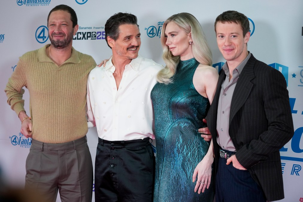 Fantastic Four: First Steps Cast at 2025 CCXP Mexico