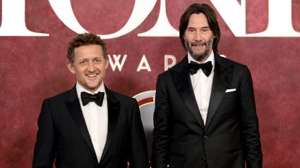 Keanu Reeves Reunites With ‘Bill & Ted’ Costar at 2025 Tony Awards