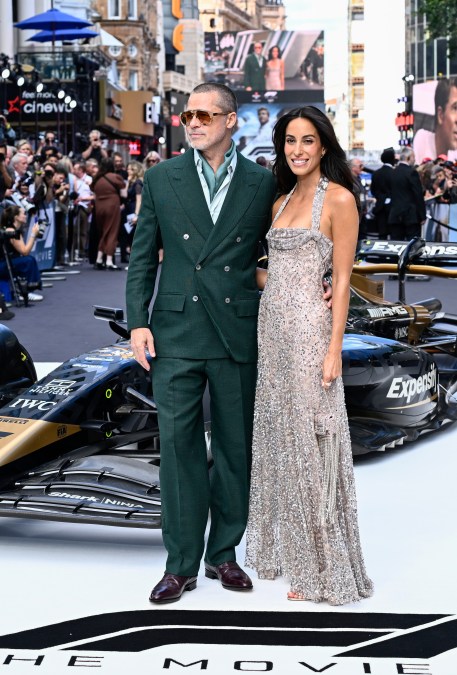 Brad Pitt and Ines de Ramon