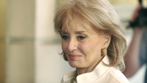 Barbara Walters at Dana Reeve Memorial Service in 2006