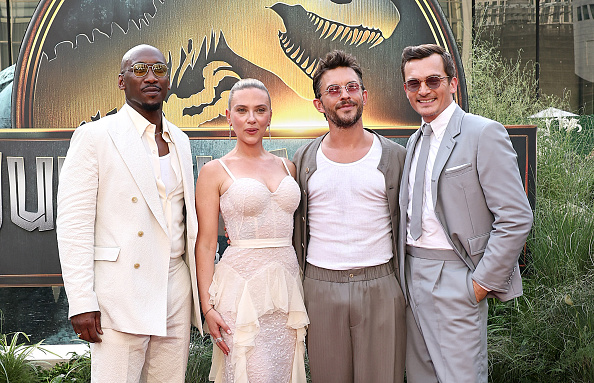 Mahersala Ali, Scarlett Johansson, Jonathan Bailey and Rupert Friend