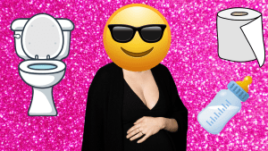 Rumer Willis toilet paper ad breastfeeding