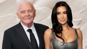 Anthony Hopkins and Kim Kardashian
