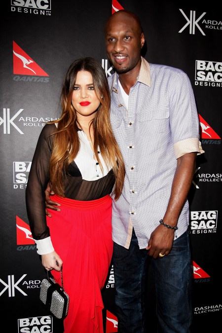 Khloe Kardashian and Lamar Odom