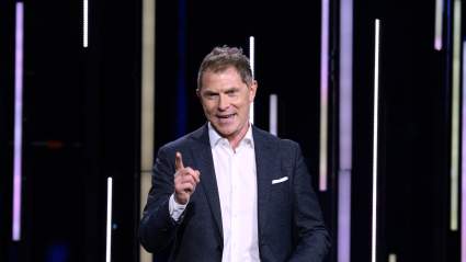 Bobby Flay Playfully Calls Out Jon Hamm’s Wife