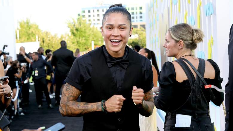 Kaycee Clark at the 2022 MTV VMAs