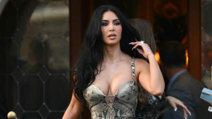Kim Kardashian Struts the Runway in Iconic Elizabeth Taylor Look [VIDEO]