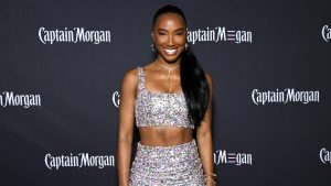 Taylor Hale attends Captain Morgan spiced up the M3GAN 2.0 event in LA