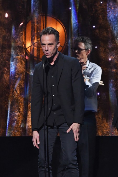Matt Cameron (Pearl Jam) at the 32nd Annual Rock & Roll Hall Of Fame Induction Ceremony in 2017