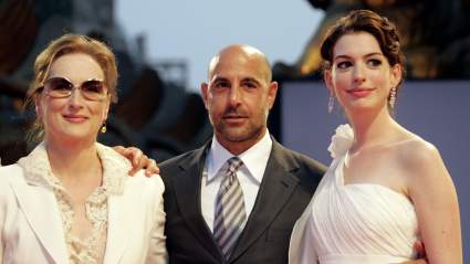 Meryl Streep, Stanley Tucci & Anne Hathaway Spotted Filming ‘Devil Wears Prada 2’ [PHOTOS]