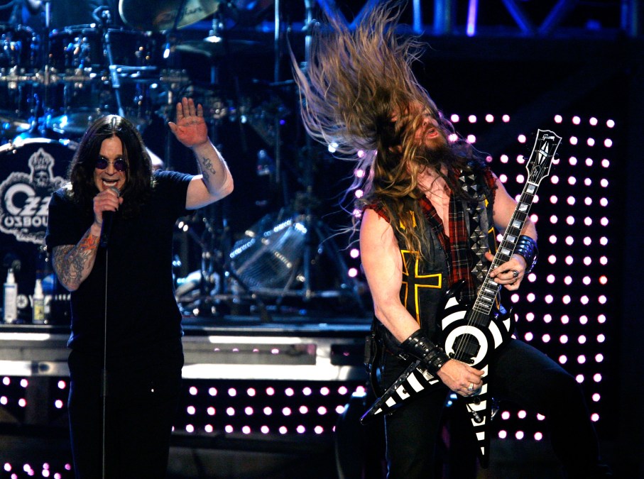 Ozzy Osbourne and Zakk Wylde