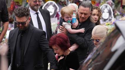 PHOTOS: Slipknot’s Sid Wilson Supports the Osbourne Family at Rock Legend Ozzy’s Memorial