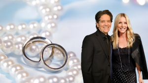 Michael Damian and Lauralee Bell