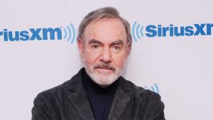 inger/songwriter Neil Diamond attends SiriusXM's "Town Hall" With Neil Diamond Hosted By Cousin Brucie On SiriusXM's Neil Diamond Radio