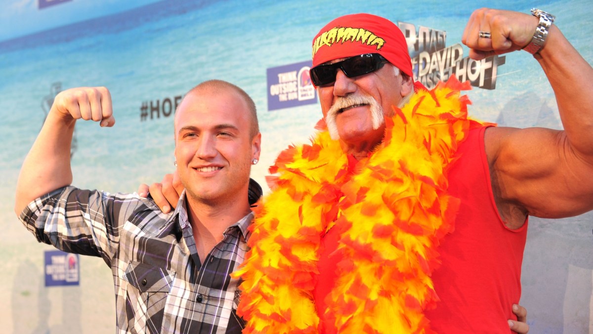 Nick Hogan and Hulk Hogan